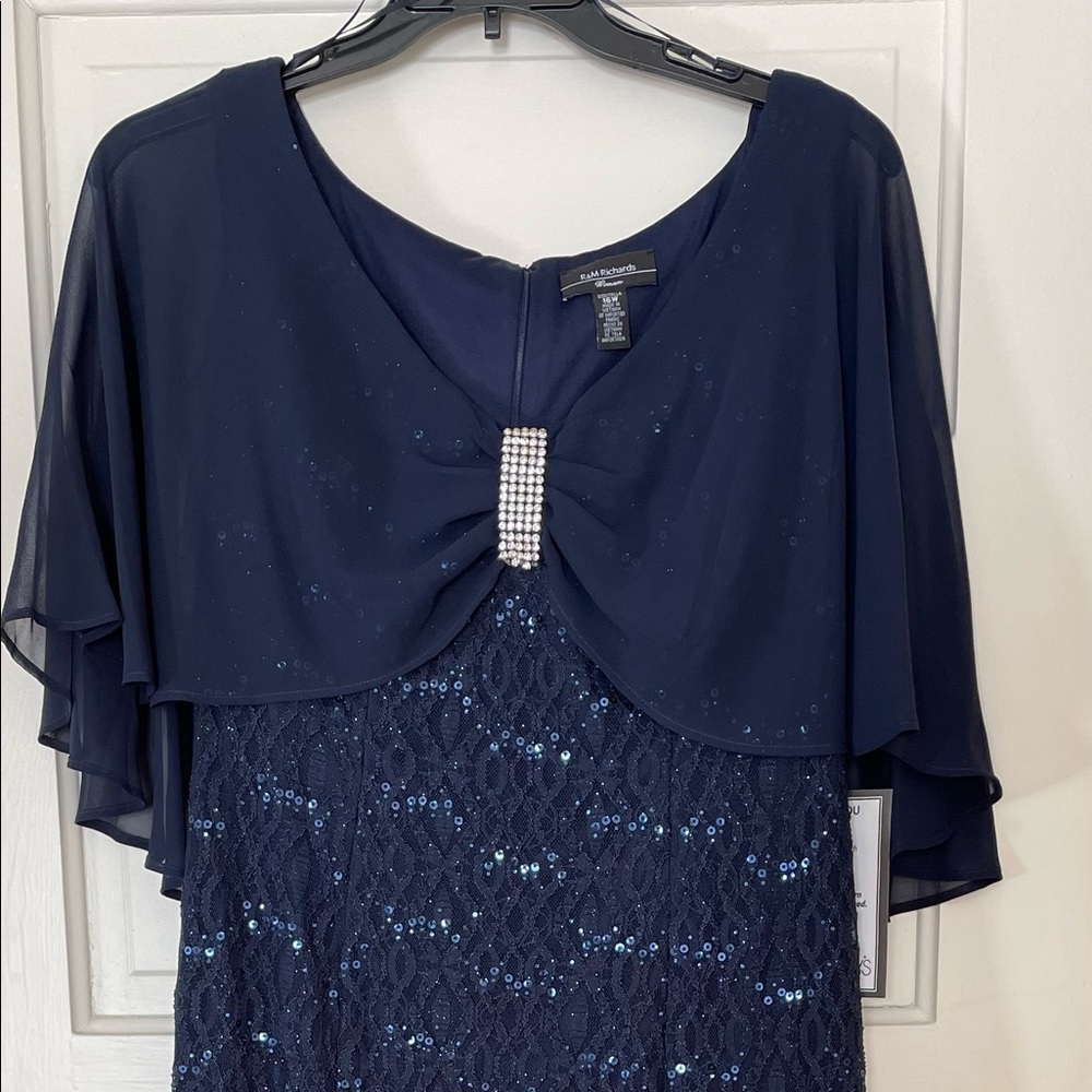 Navy Sequin Mother of the Bride/ Mother of the Groom dress